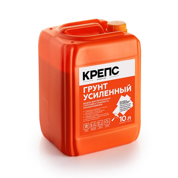 УСИЛЕННЫЙ 10кг Грунт КРЕПС купить в Санкт-Петербурге
