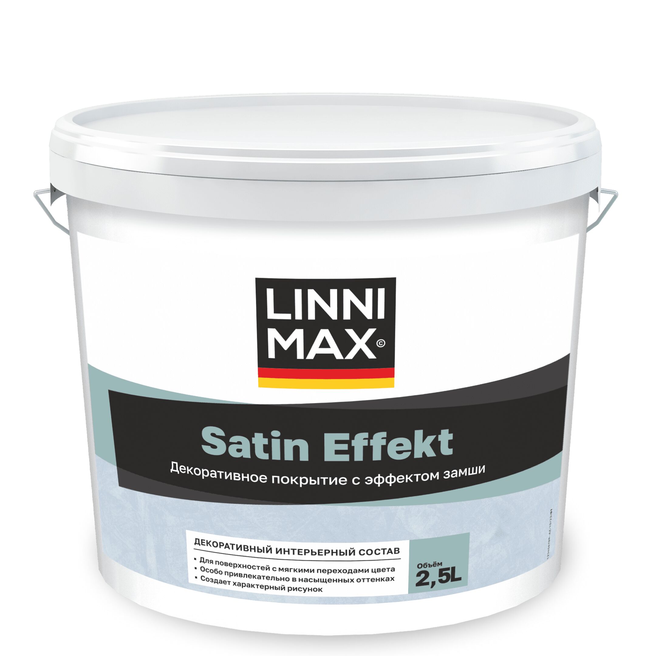 Satin Effect 2,5л Декоративное интерьерное покрытие LINNIMAX купить в Санкт-Петербурге