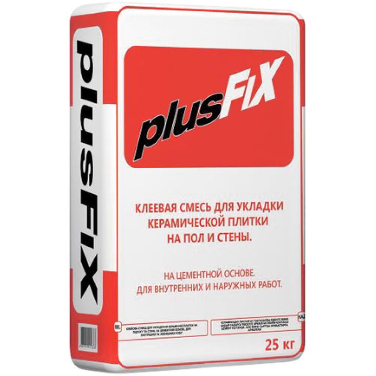 PLUSFIX 25кг Клей цементный серый LITOKOL купить в Санкт-Петербурге