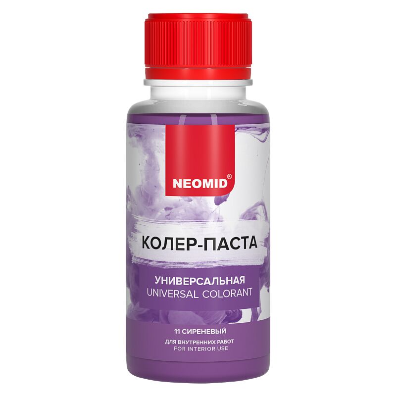 Колер-паста универсальная Палитра №1 100мл Для внутренних работ NEOMID купить в Санкт-Петербурге
