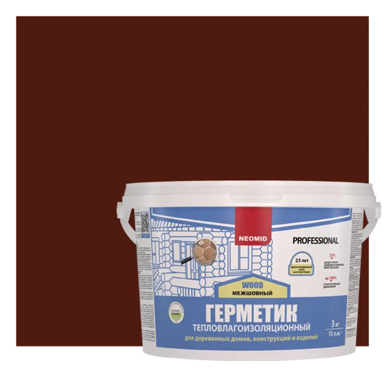 NEOMID Professional герметик строительный ведро 3кг готовый купить в Санкт-Петербурге