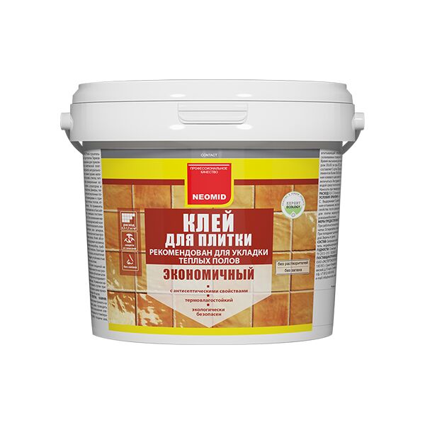 Клей для плитки 4кг готовый NEOMID купить в Санкт-Петербурге