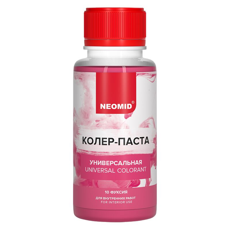 Колер-паста универсальная Палитра №1 100мл Для внутренних работ NEOMID купить в Санкт-Петербурге
