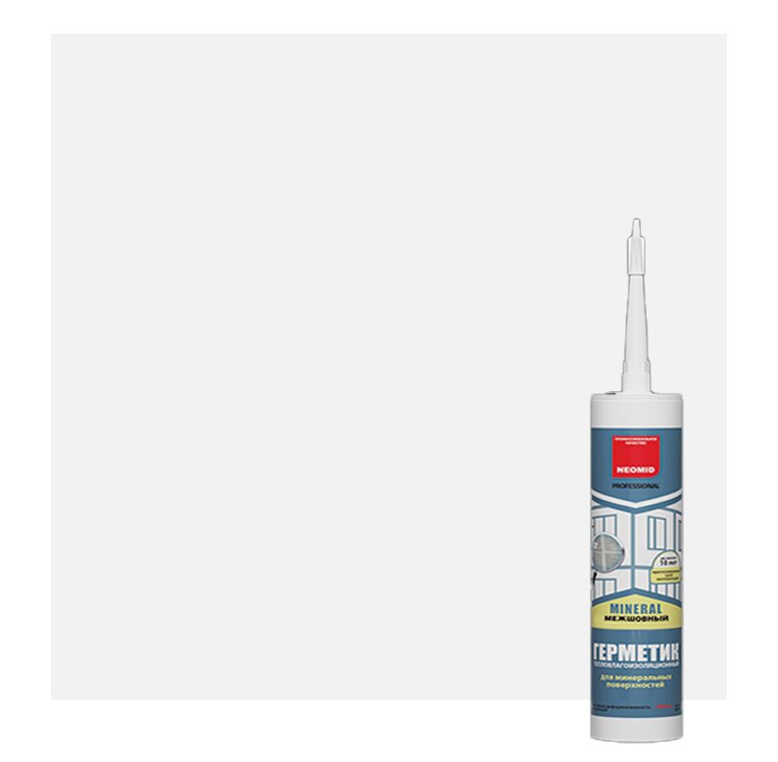 NEOMID mineral professional герметик строительный картридж 310мл готовый купить в Санкт-Петербурге