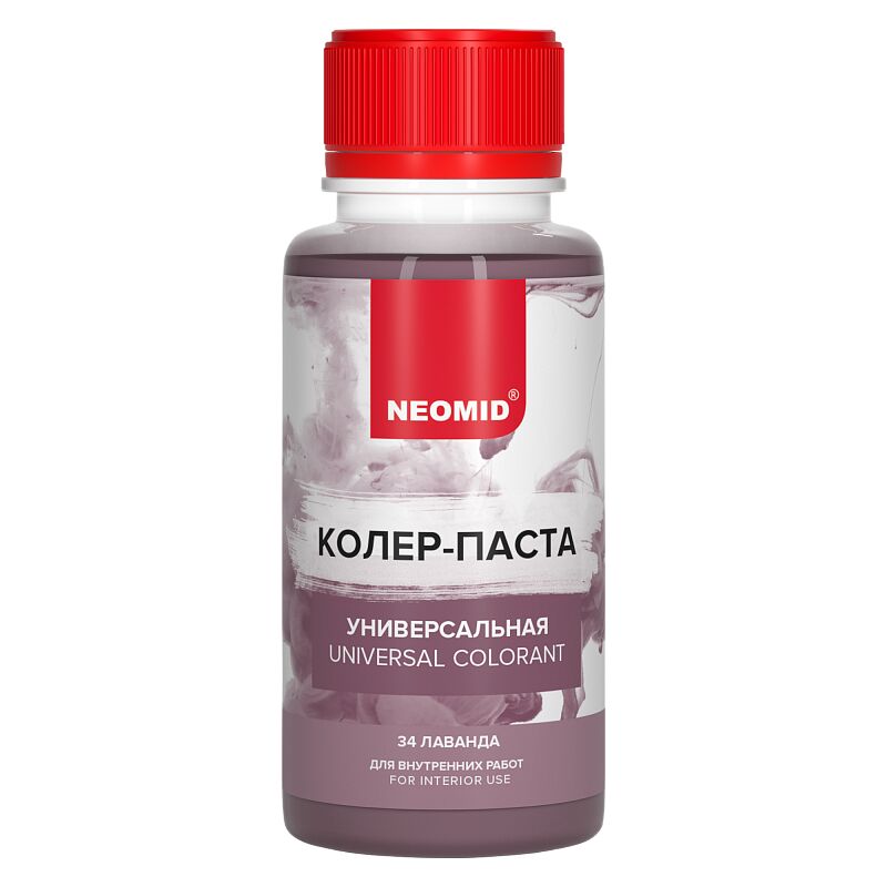 Колер-паста универсальная Палитра №1 100мл Для внутренних работ NEOMID купить в Санкт-Петербурге