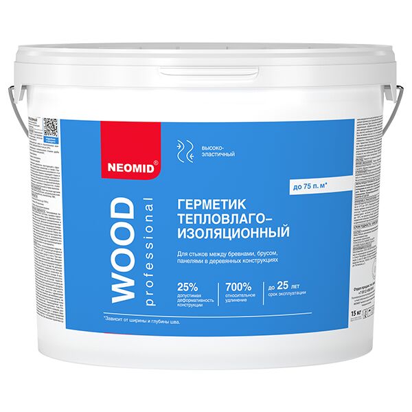 NEOMID Professional герметик строительный ведро 15кг готовый  купить в Санкт-Петербурге