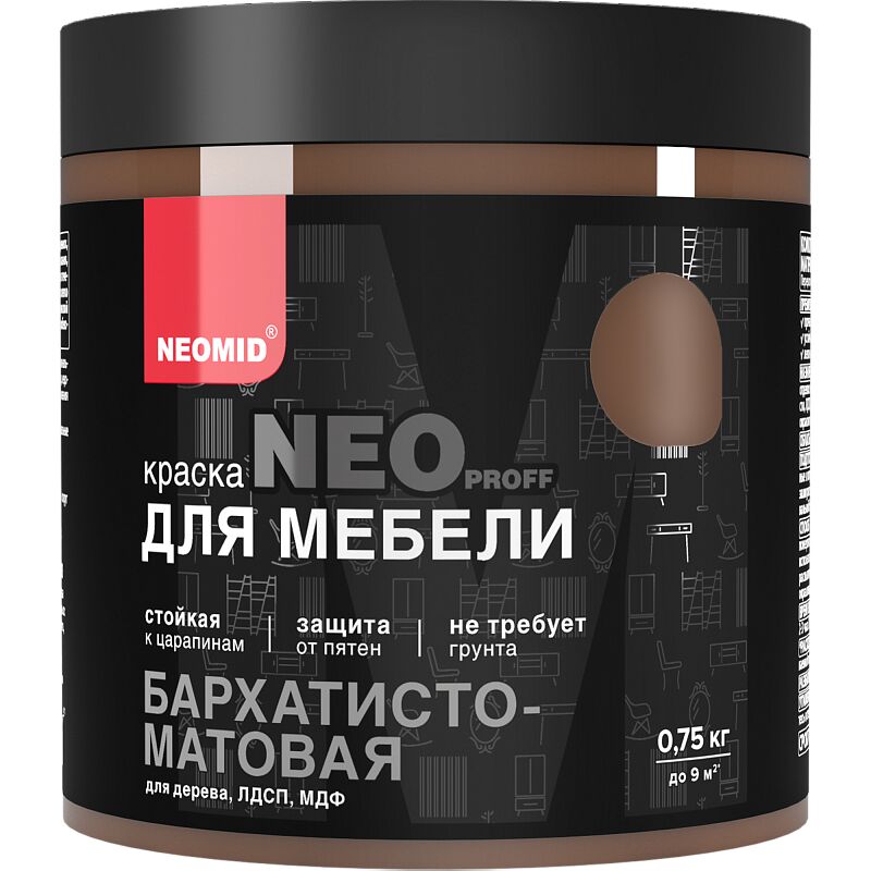 NEOMID 0.75кг Краска для мебели купить в Санкт-Петербурге