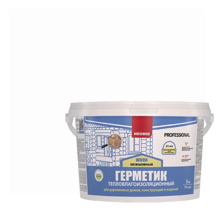 NEOMID Professional герметик строительный ведро 3кг готовый купить в Санкт-Петербурге