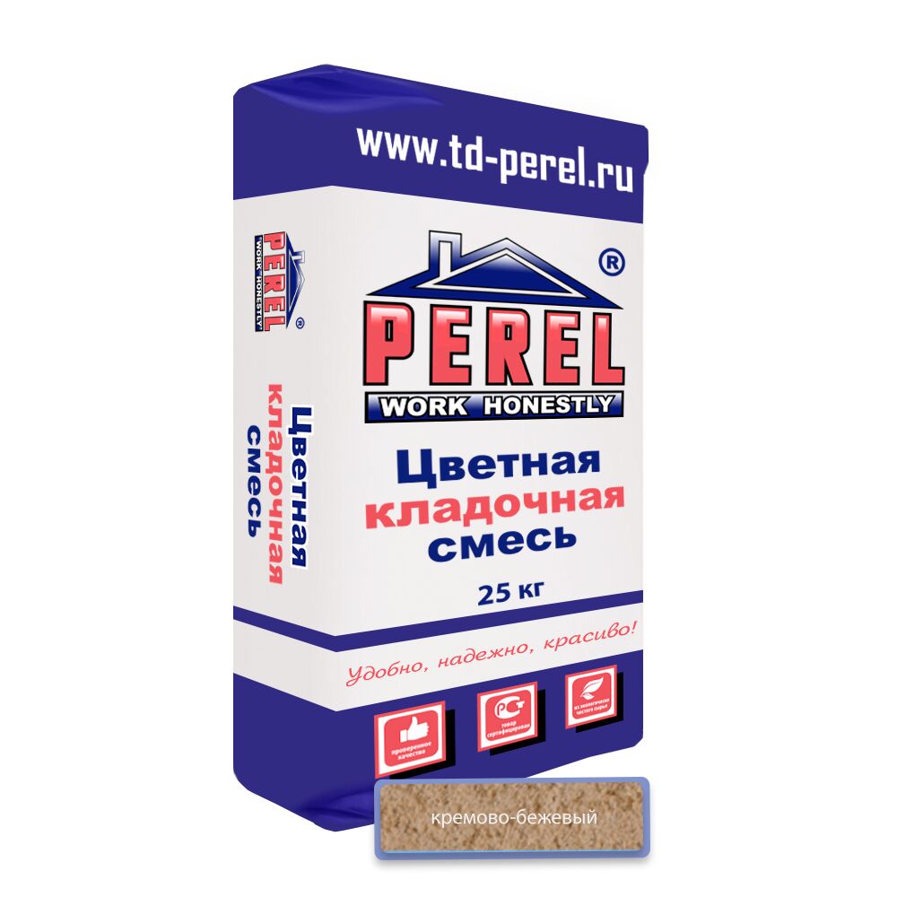 Цветная кладочная смесь Perel SL (лето) 0025 кремово-бежевый 25кг купить в Санкт-Петербурге