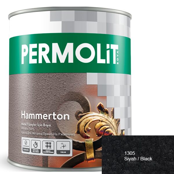 HAMMERTON 0.65л краска с молотковым эффектом PERMOLIT купить в Санкт-Петербурге
