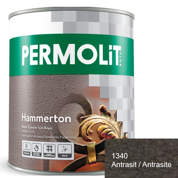 HAMMERTON 0.65л краска с молотковым эффектом PERMOLIT купить в Санкт-Петербурге