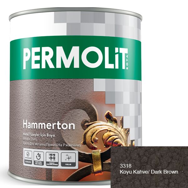 HAMMERTON 0.65л краска с молотковым эффектом PERMOLIT купить в Санкт-Петербурге