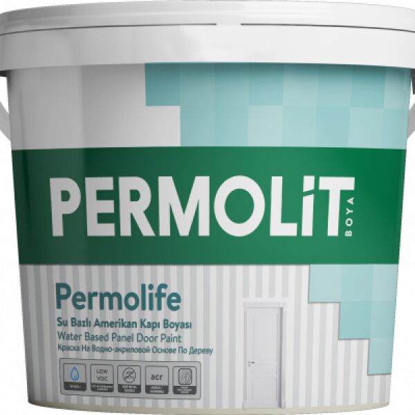 PERMOLIFE 2.5л база OP краска в/д для дверей и мебели мат PERMOLIT купить в Санкт-Петербурге