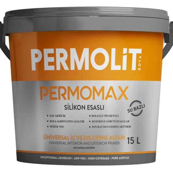 PERMOMAX 2.5л краска-праймер силиконовая грунтовочная PERMOLIT купить в Санкт-Петербурге