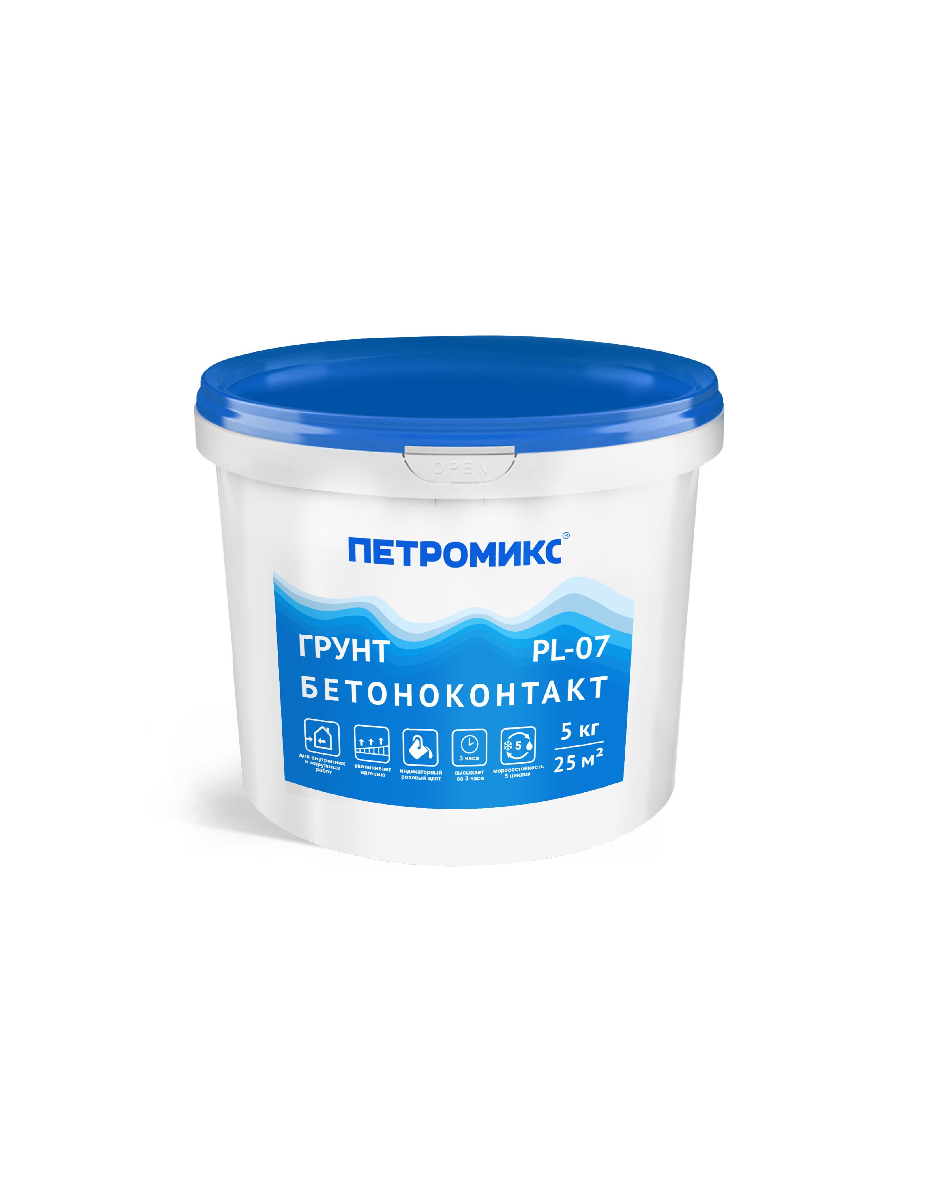 PL-07 грунт Бетоноконтакт ПЕТРОМИКС 5кг купить в Санкт-Петербурге