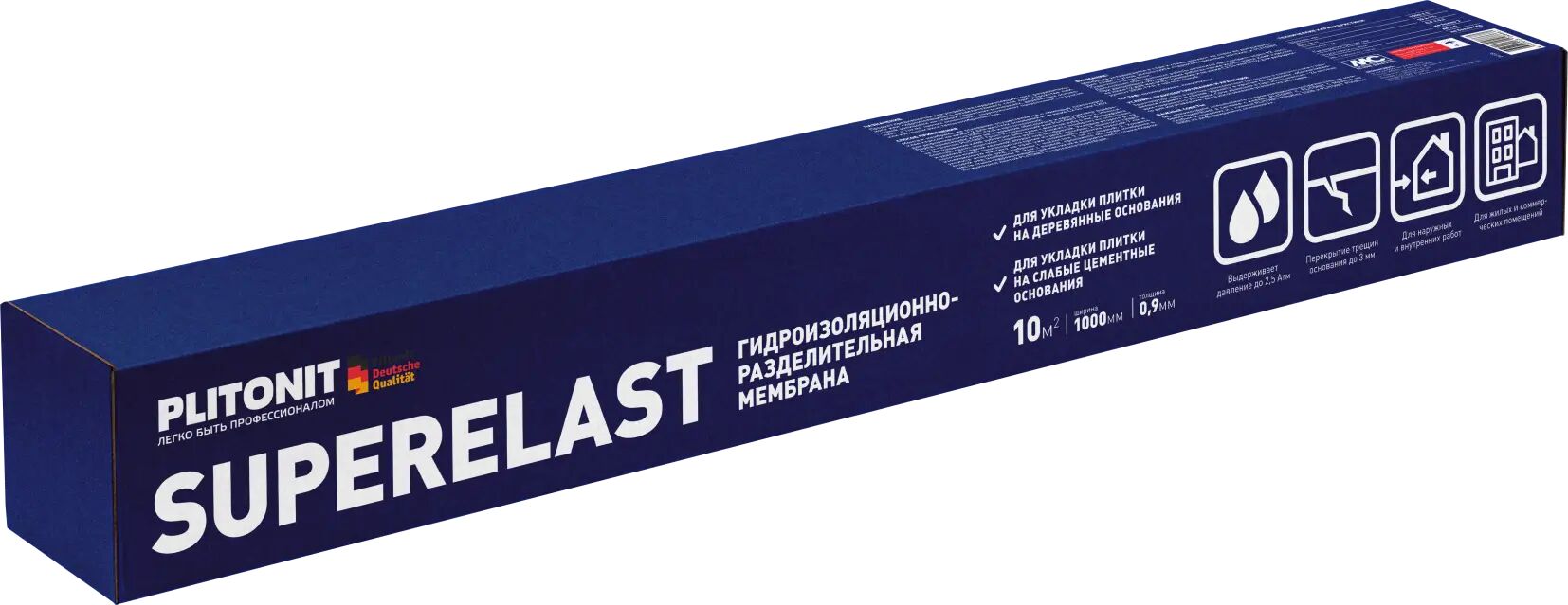 SuperElast 10м Мембрана гидроизоляционно-разделительная PLITONIT купить в Санкт-Петербурге