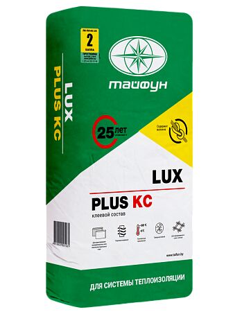ТАЙФУН МАСТЕР ЛЮКС ПЛЮС КС 25кг Клеевой состав зимний купить в Санкт-Петербурге