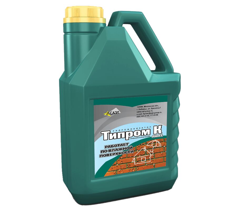 Гидрофобизатор Типром К люкс 5л купить в Санкт-Петербурге