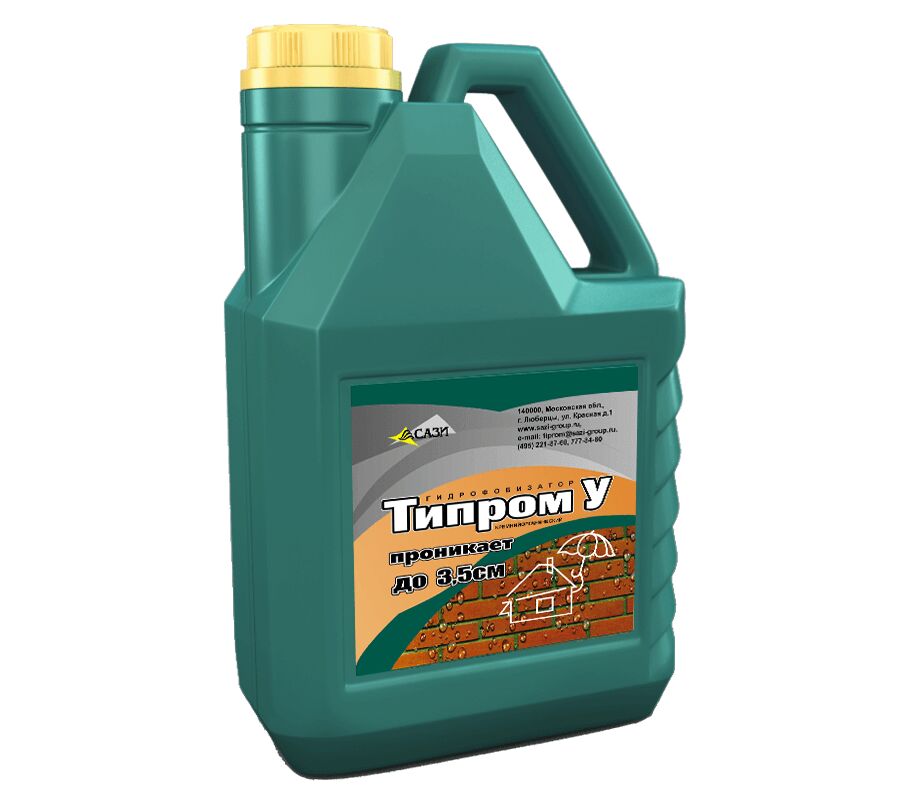 Гидрофобизатор Типром У без запаха 5л купить в Санкт-Петербурге