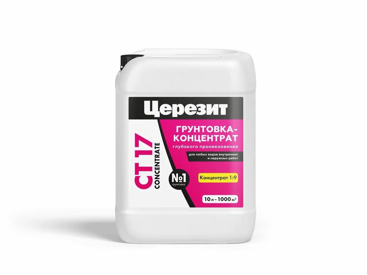 CT 17/10л Con Concentrate Грунтовка-концентрат Церезит купить в Санкт-Петербурге