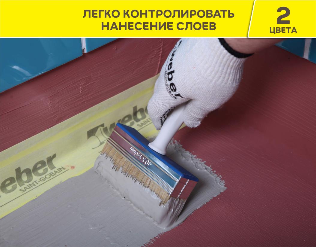 Гидроизоляция полимерная высокоэластичная Vetonit tec 822 серый 8кг купить в Санкт-Петербурге