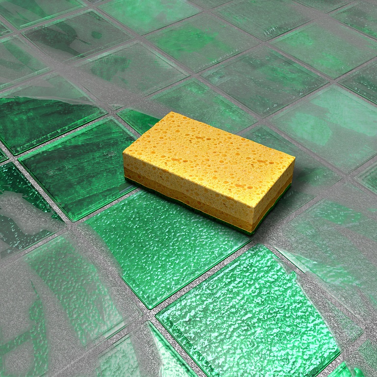 Sika Sponge Губка двусторонняя для очистки плитки от остатков эпоксидной затирки купить в Санкт-Петербурге