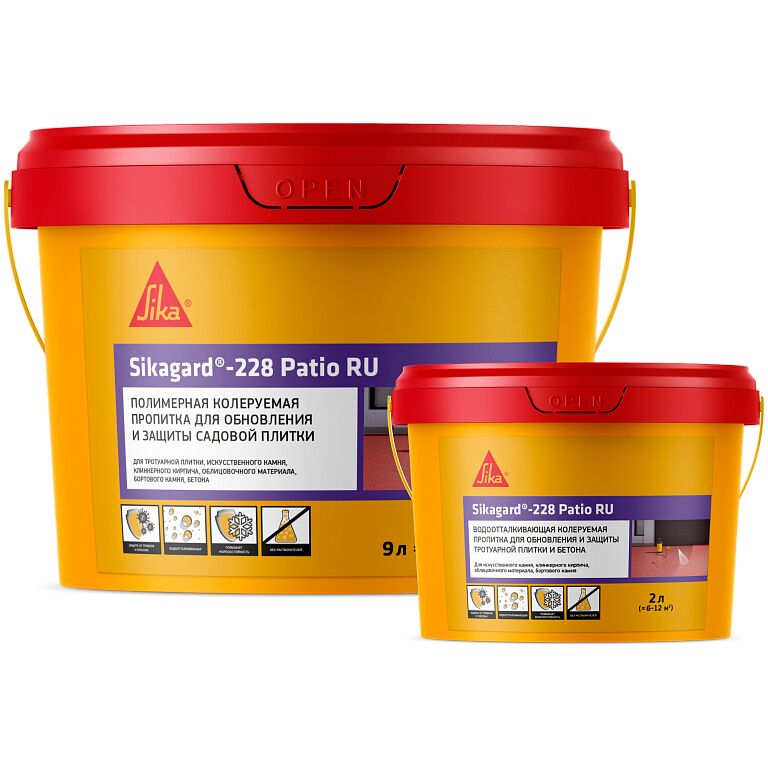 Sikagard-228 Patio 5л Пропитка водоотталкивающая колеруемая защитная проникающего действия купить в Санкт-Петербурге