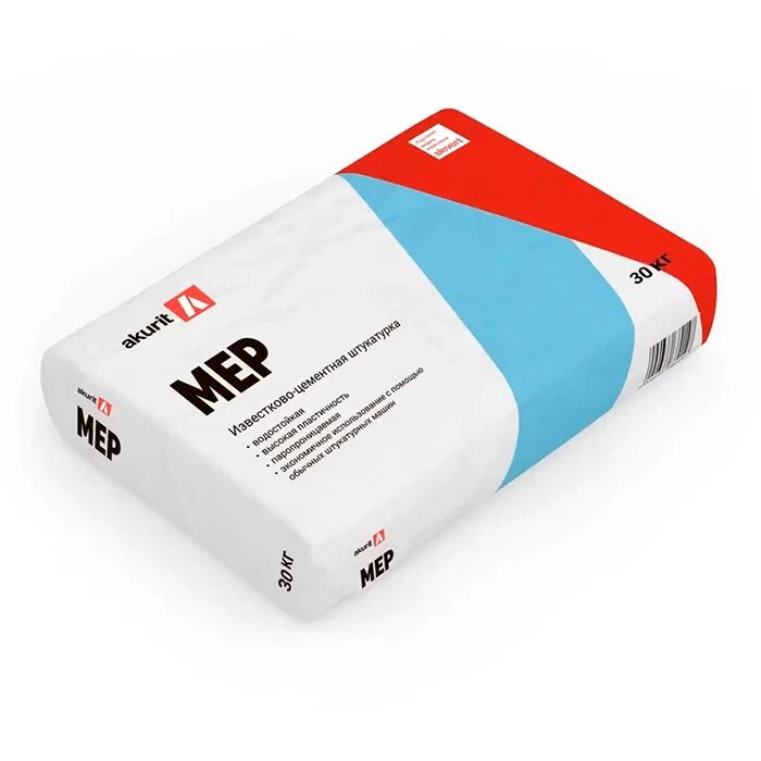 MEP Известково-цементная легкая штукатурка akurit купить в Санкт-Петербурге