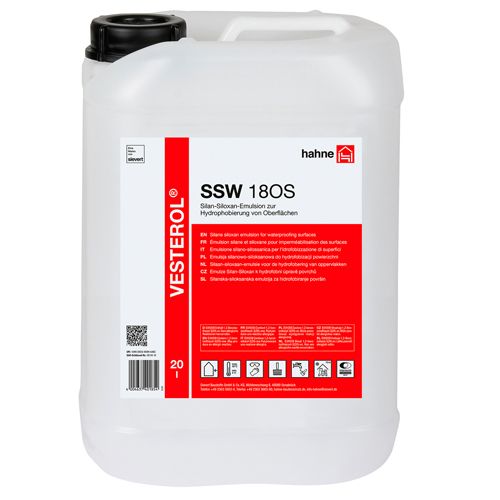 VESTEROL SSW 180S Силоксановая пропитка для придания водоотталкивающих свойств поверхностям фасада, 5кг QMix купить в Санкт-Петербурге