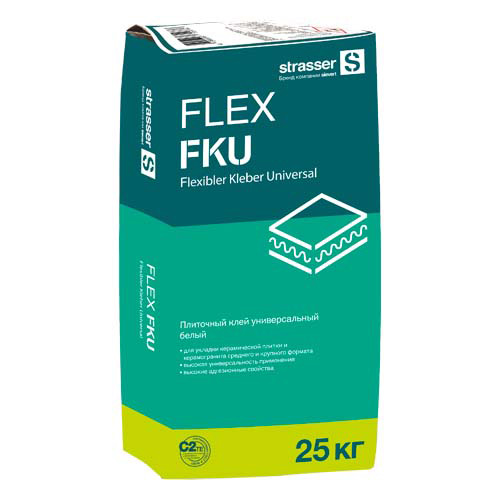FLEX FKU 25кг Клей плиточный универсальный C2 TE Quick-Mix купить в Санкт-Петербурге