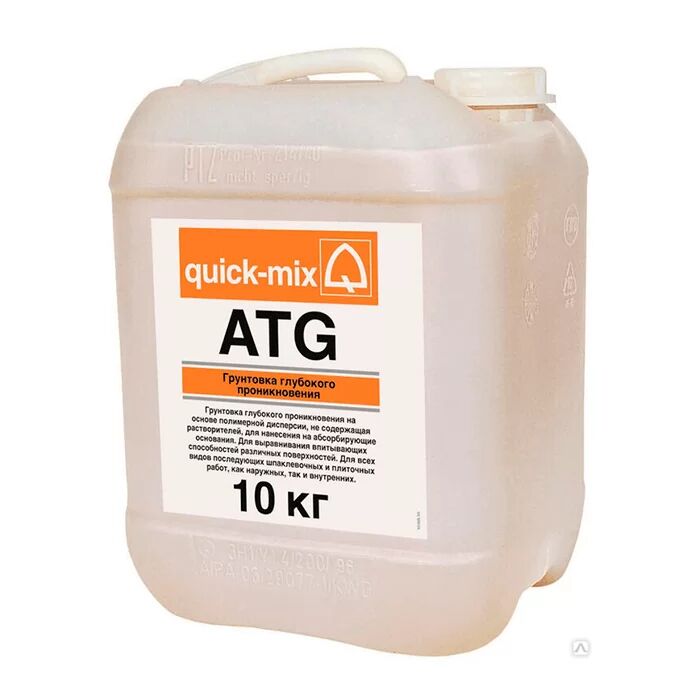 ATG	Грунтовка глубокого проникновения quick-mix купить в Санкт-Петербурге