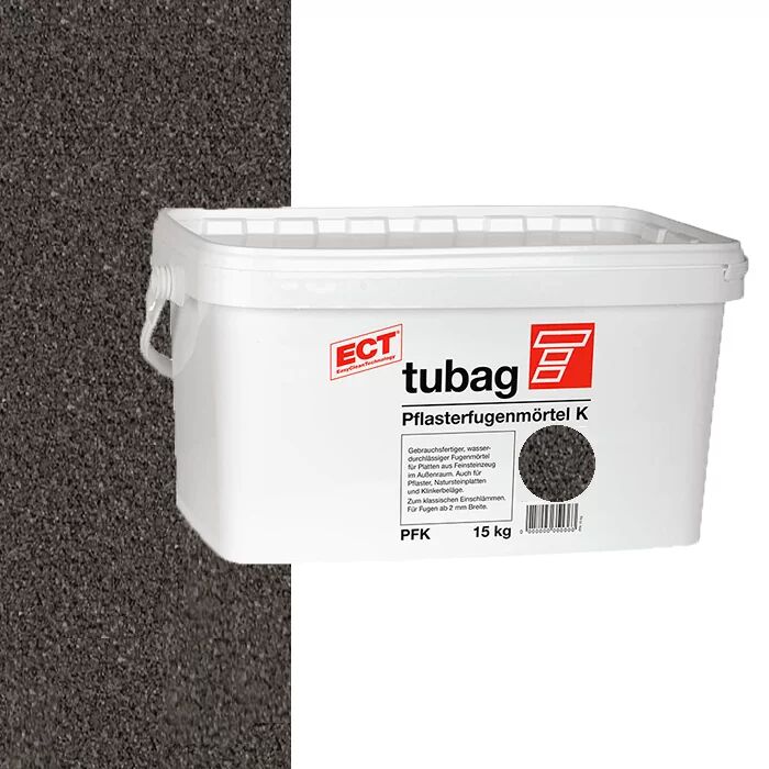 PFK 15 кг Водопроницаемый раствор для заполнения швов ширина шва ≥ 2 мм, сланцево-серый tubag купить в Санкт-Петербурге