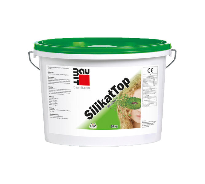 SilikatTop ШУБА 1,5мм БАЗА 25 кг Силикатная декоративная штукатурка Baumit купить в Санкт-Петербурге