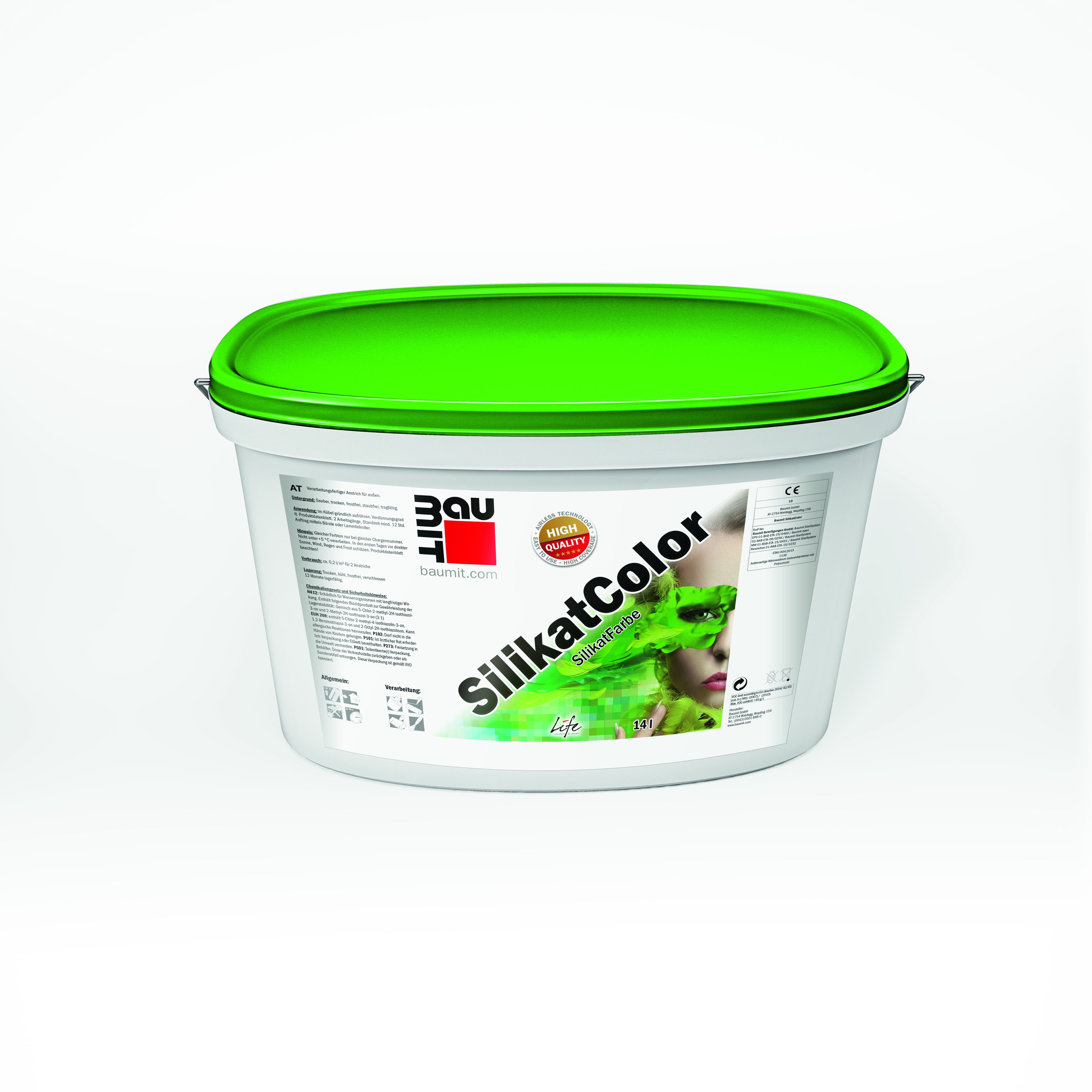 SilikatColor GMWF БАЗА 14 л Фасадная краска на основе силикатного вяжущего Baumit купить в Санкт-Петербурге