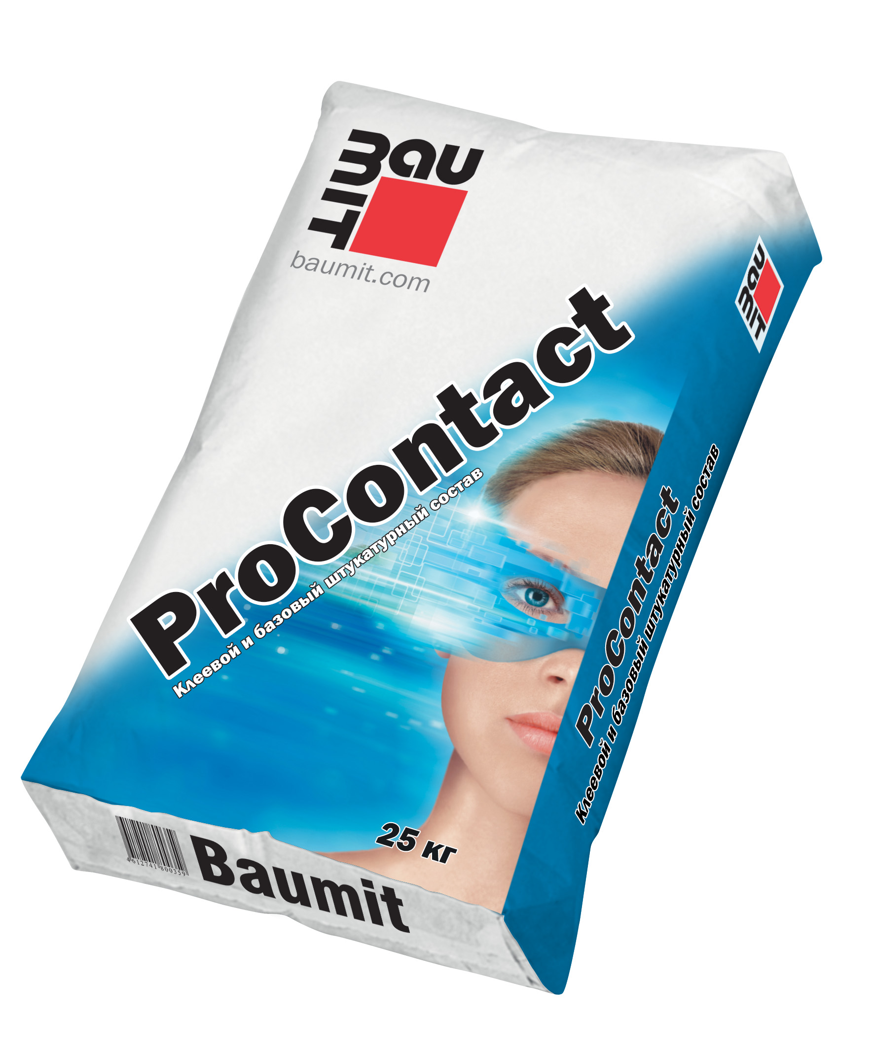 ProContact 25 кг Универсальный клеевой и базовый штукатурный состав Baumit купить в Санкт-Петербурге