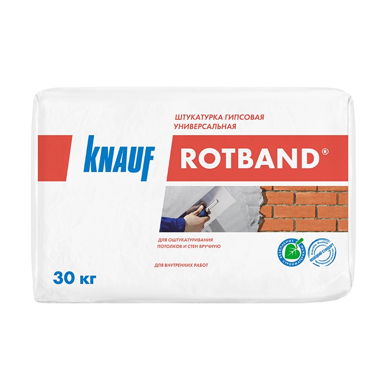 Штукатурка КНАУФ Rotband 30 кг купить в Санкт-Петербурге
