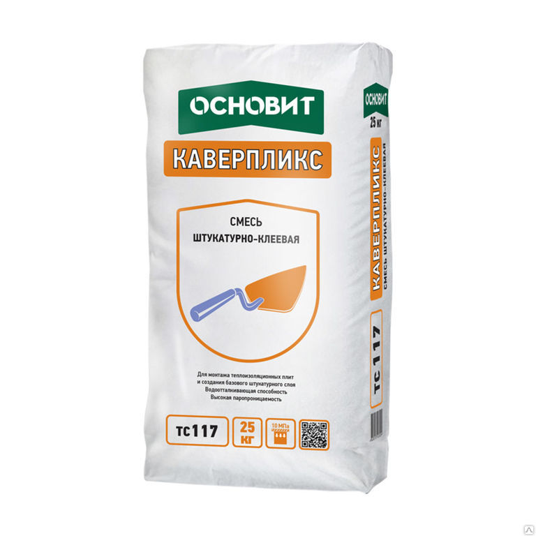 Штукатурно-клеевая смесь Основит Каверпликс ТС117 купить в Санкт-Петербурге