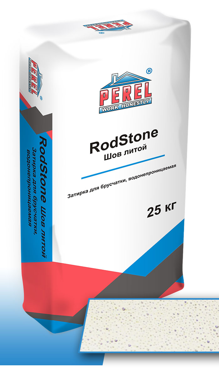 Perel «RodStone Шов-литой» белый 25 кг купить в Санкт-Петербурге