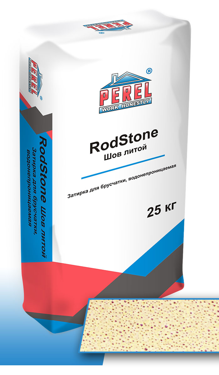 Perel «RodStone Шов-литой» 0948 Шоколадный 25 кг купить в Санкт-Петербурге