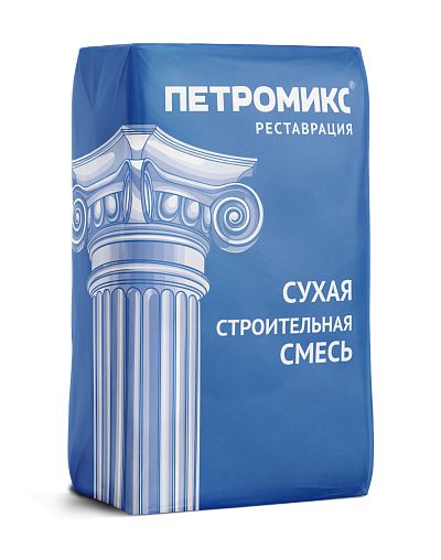 SP-03 Штукатурка санирующая накрывочная ПЕТРОМИКС, 20 кг/меш купить в Санкт-Петербурге