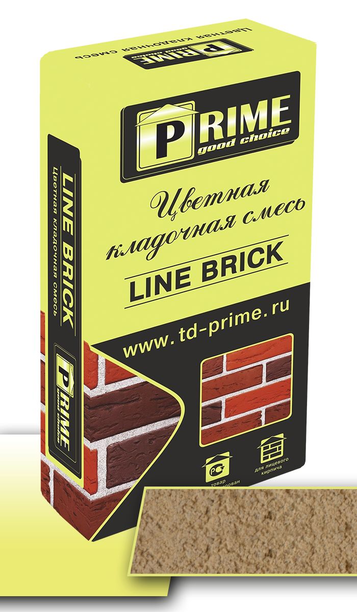 Цветная кладочная смесь LineBrick Wasser кремово-желтый купить в Санкт-Петербурге
