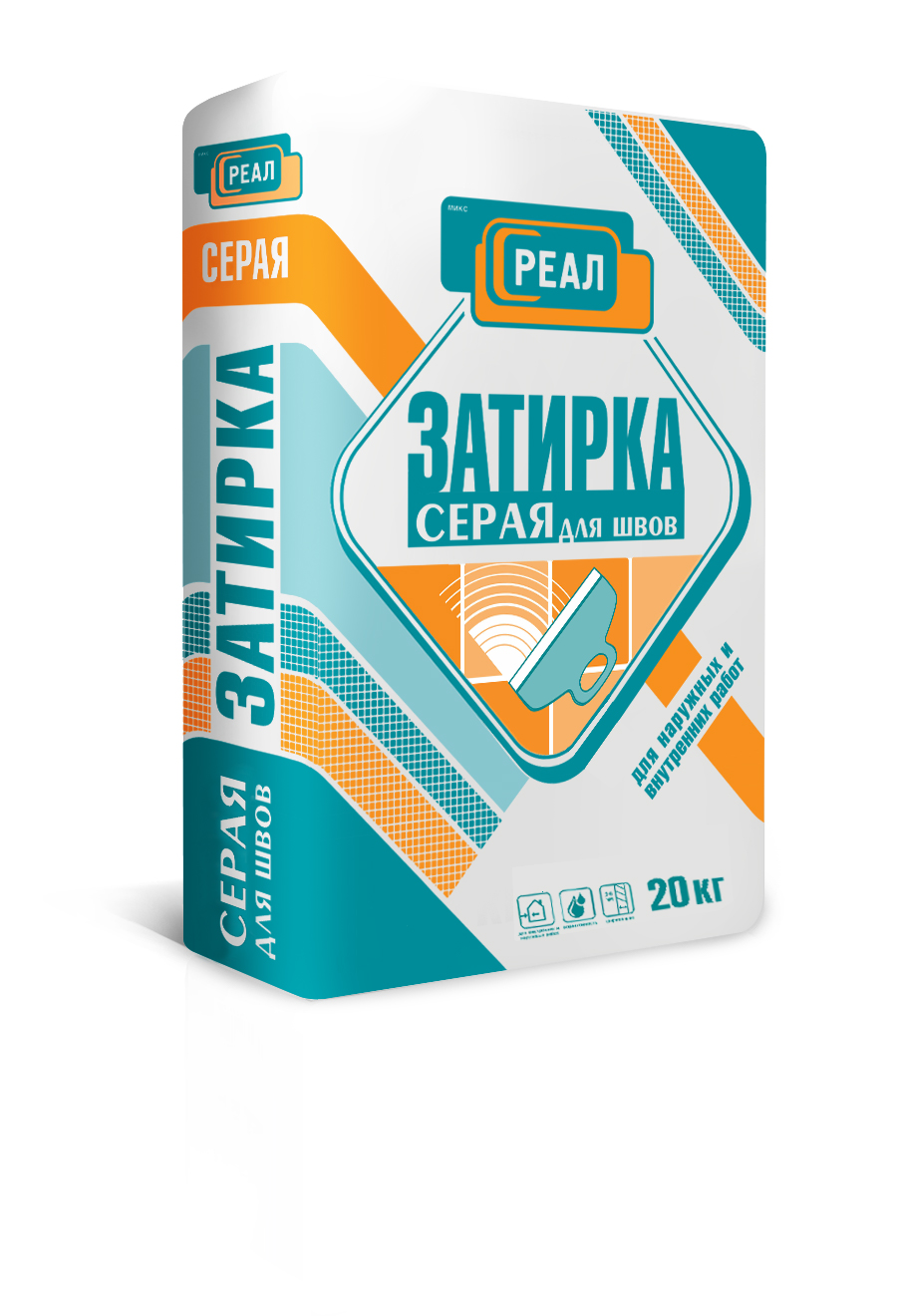 Затирка РЕАЛ серая купить в Санкт-Петербурге