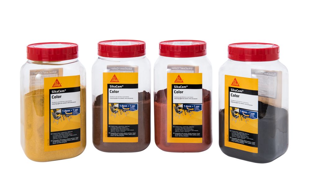SikaCem-1 Color желтый Краситель для бетонов и растворов купить в Санкт-Петербурге