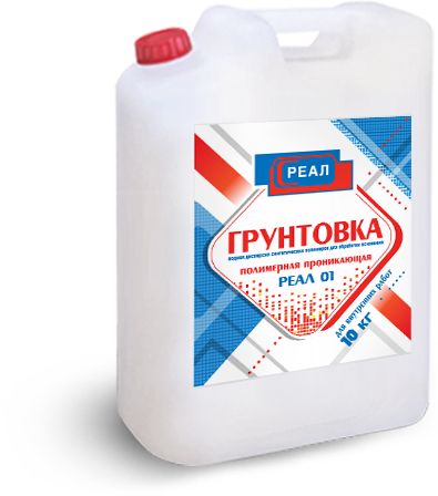 Грунт полимерный РЕАЛ-01 купить в Санкт-Петербурге
