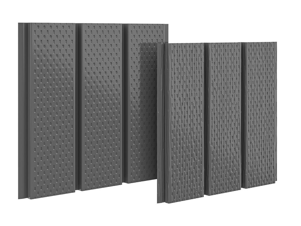 Софит с полной перфорацией aquAsystem 0.45мм Zn140 ПЭ гладкий 2.4м купить в Санкт-Петербурге