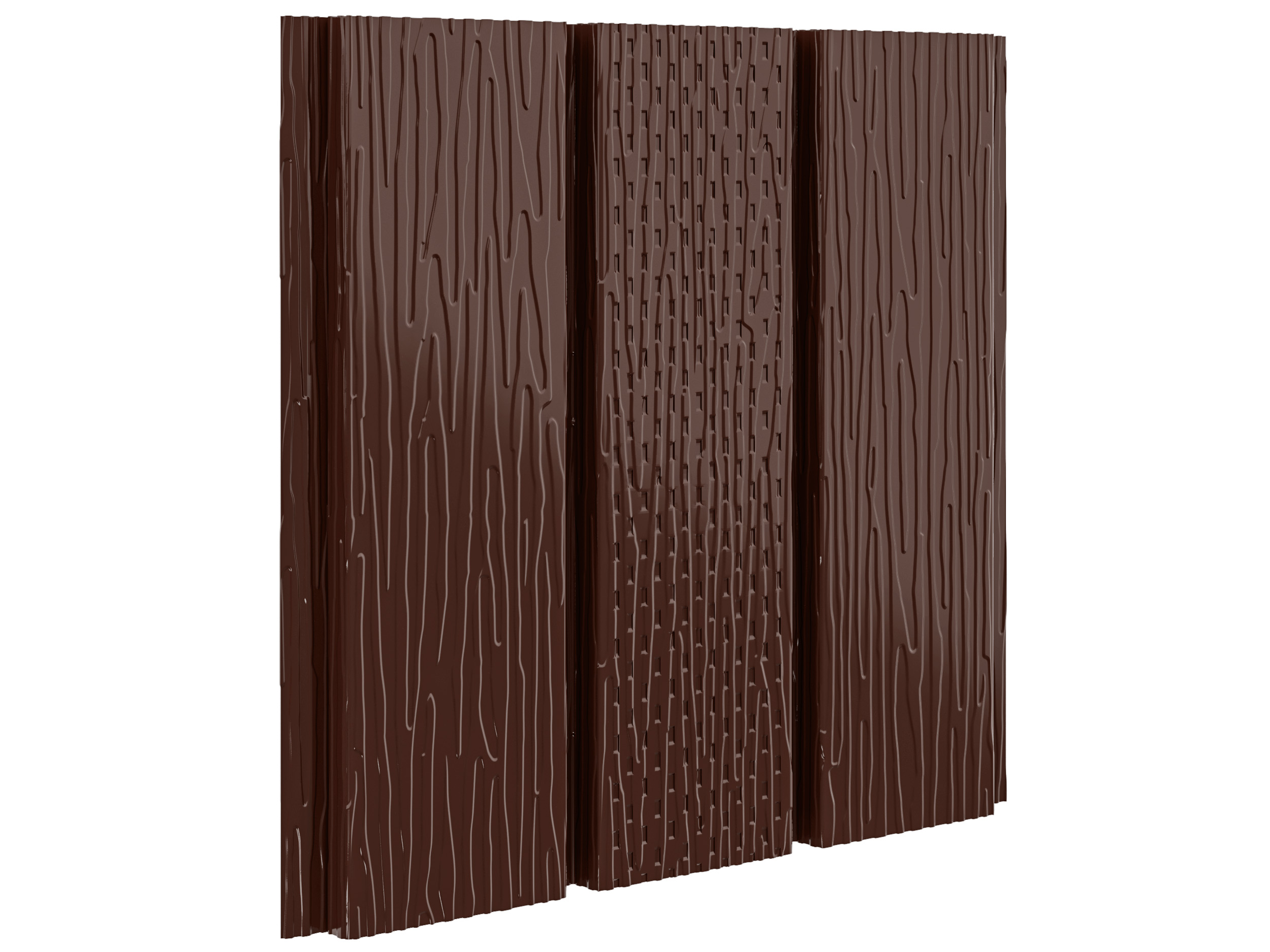 Софит с центральной перфорацией aquAsystem 0.45мм Zn140 ПЭ RR20 (белый) фактурный 2.4м купить в Санкт-Петербурге