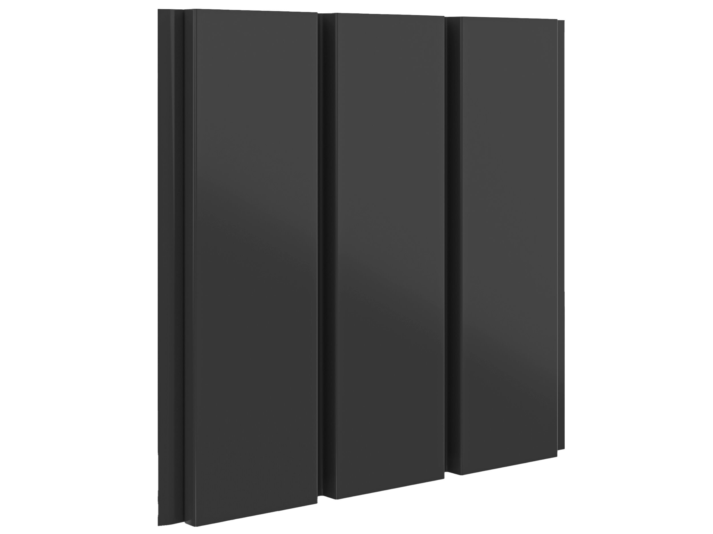 Софит без перфорации aquAsystem 0.50мм Zn140 ПЭ 7024 (темно-серый) гладкий 2.4м купить в Санкт-Петербурге