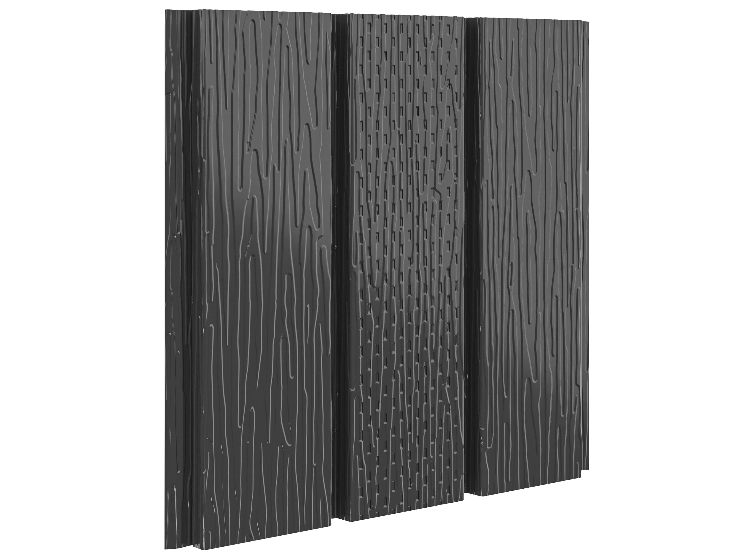 Софит с центральной перфорацией aquAsystem 0.50мм Zn180 Rooftop Бархат фактурная 2.4м купить в Санкт-Петербурге