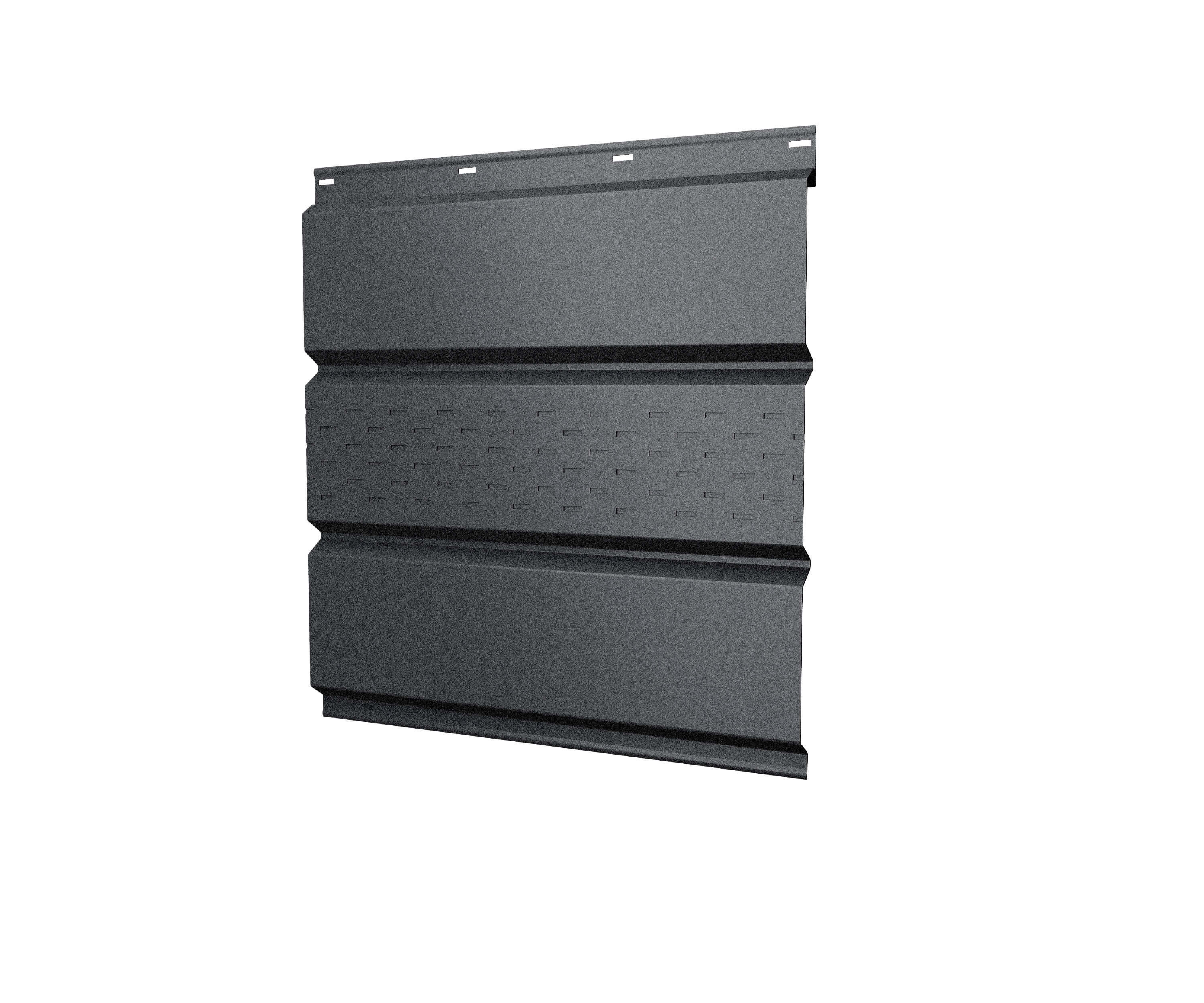 Софит металл центральная перфорация GL 0.50мм GreenCoat Pural Matt BT {длины по спецификации} купить в Санкт-Петербурге