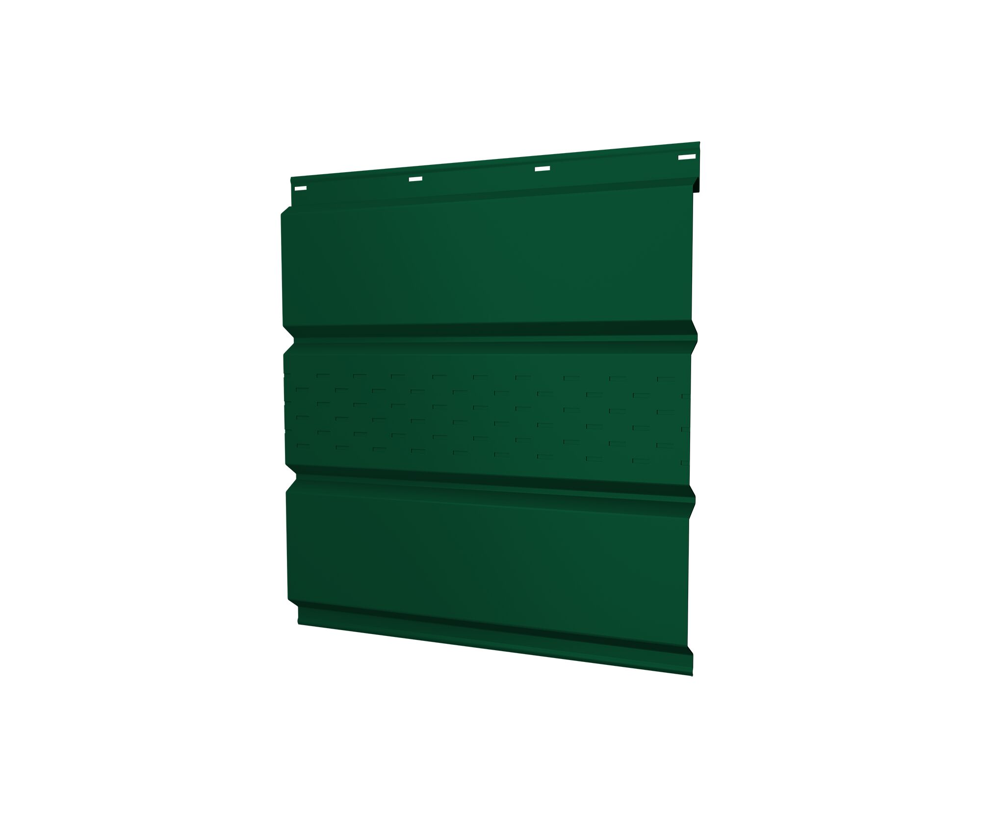 Софит металл центральная перфорация GL 0.50мм Satin {длины по спецификации} купить в Санкт-Петербурге